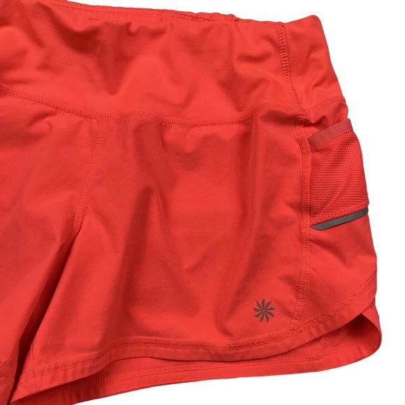 Athleta Ready Set Go Short Orange 4” - Picture 8 of 15